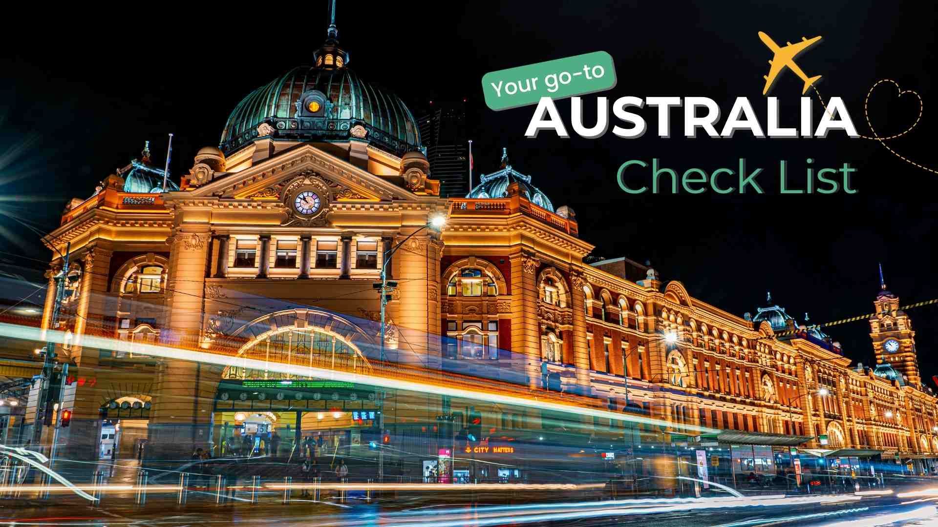 Student’s Checklist Guide to Australia